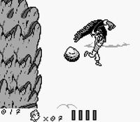 une photo d'Ã©cran de Tintin - Le Temple du Soleil sur Nintendo Game Boy